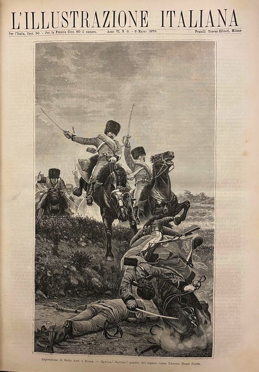 ILLUSTRAZIONE (L') Italiana. Rivista settimanale degli avvenimenti e personaggi contemporanei …