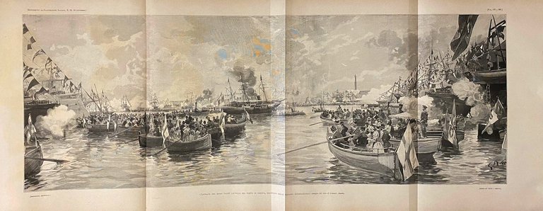 ILLUSTRAZIONE (L') Italiana. Rivista settimanale degli avvenimenti e personaggi contemporanei …