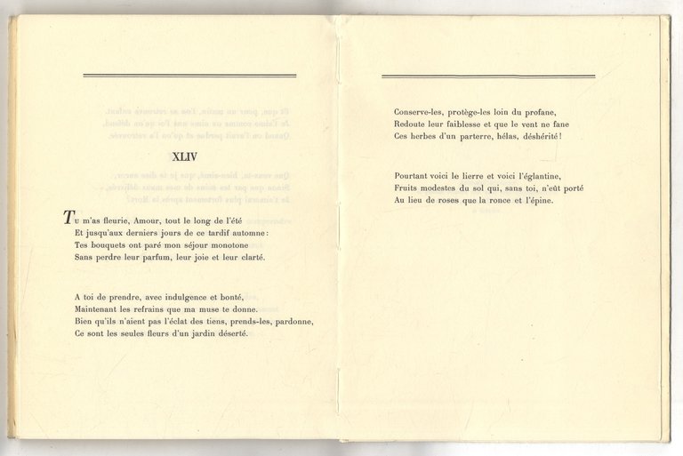Imitation des 'Sonnets from the Portuguese' par Elizabeth Barrett Browning. …