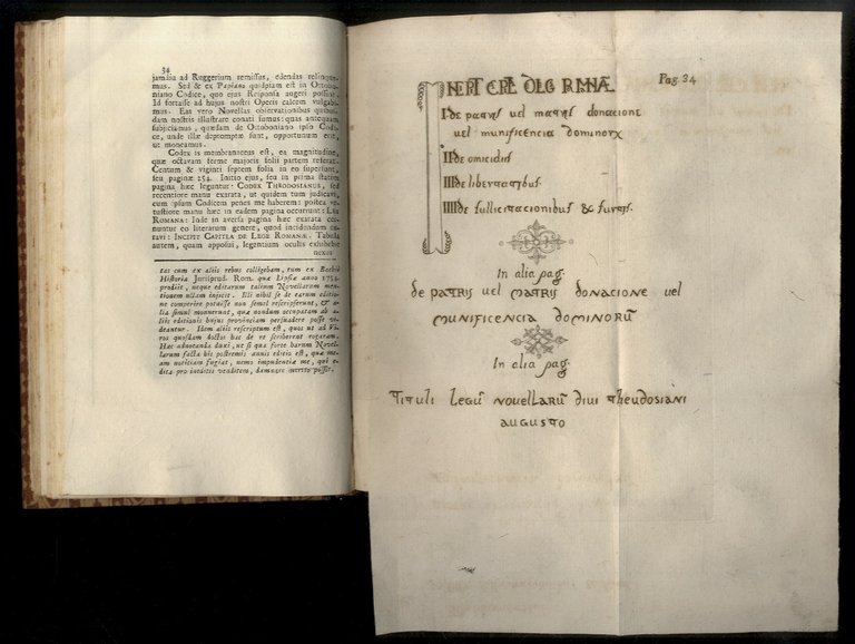 Imperatorum Theodosii junioris et Valentiniani III Novellae leges caeteris antejustinianeis, …