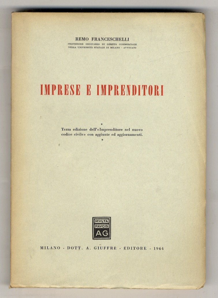 Imprese e imprenditori.