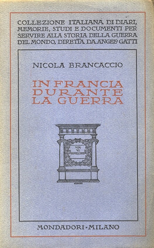 In Francia durante la guerra.