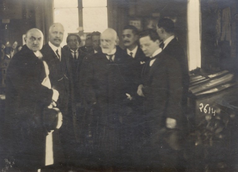 INAUGURAZIONE della Mostra Didattica a Firenze. Aprile 1925. On. Calò, …