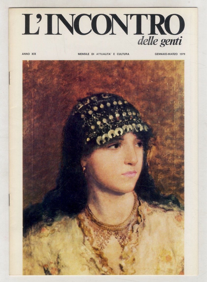 INCONTRO (L') delle genti. Rivista di scienze, lettere ed arte. …