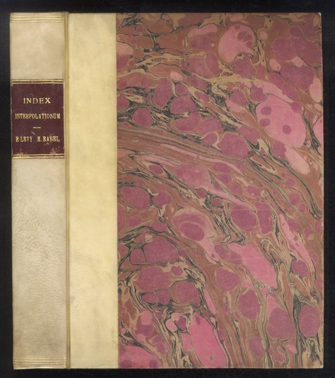 Index interpolationum quae in Iustiniani Digestis inesse dicuntur. Editionem a … | Immagine Gallery 11