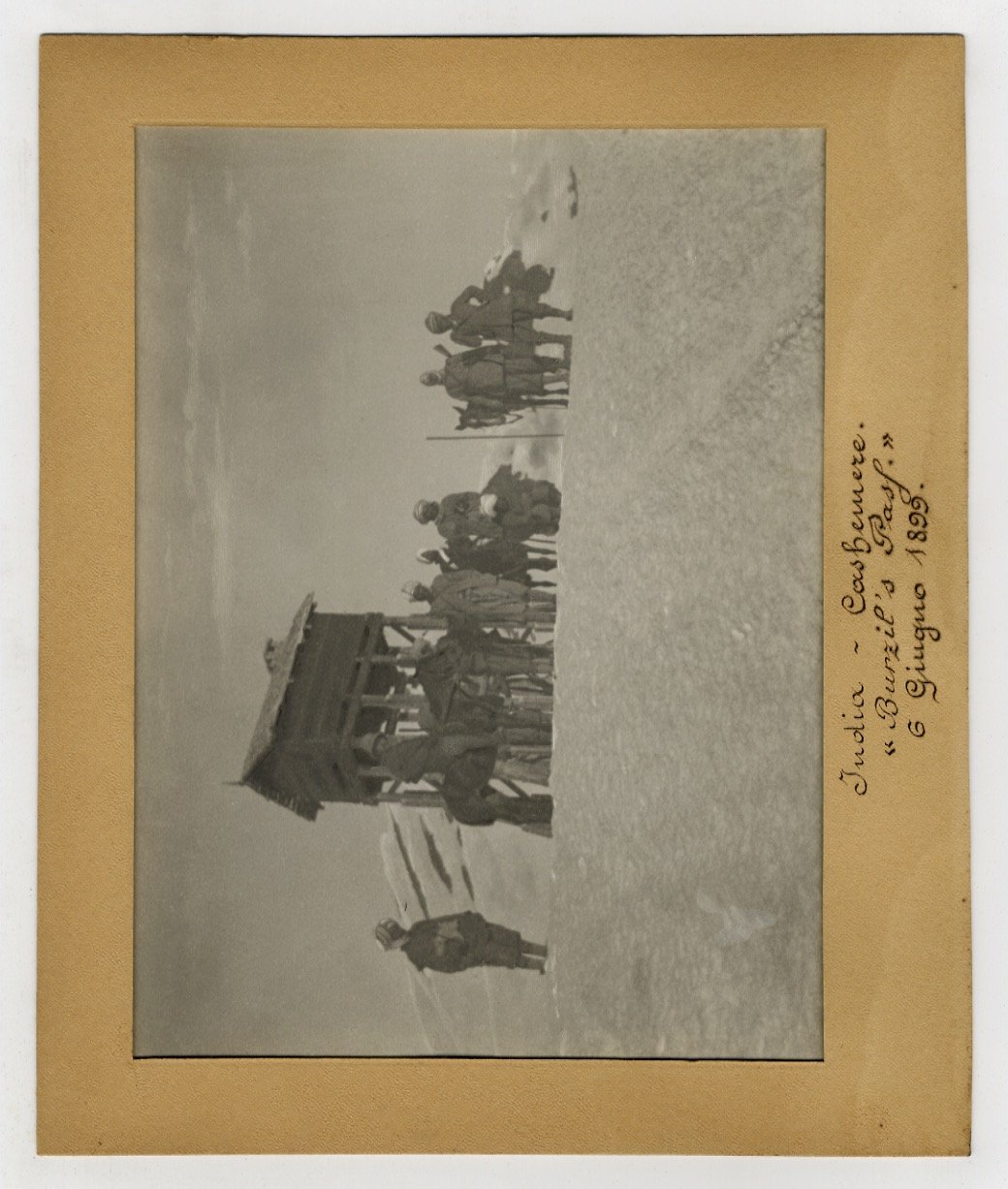 India - Cashmere - "Burzil's Pass". 6 giugno 1899.