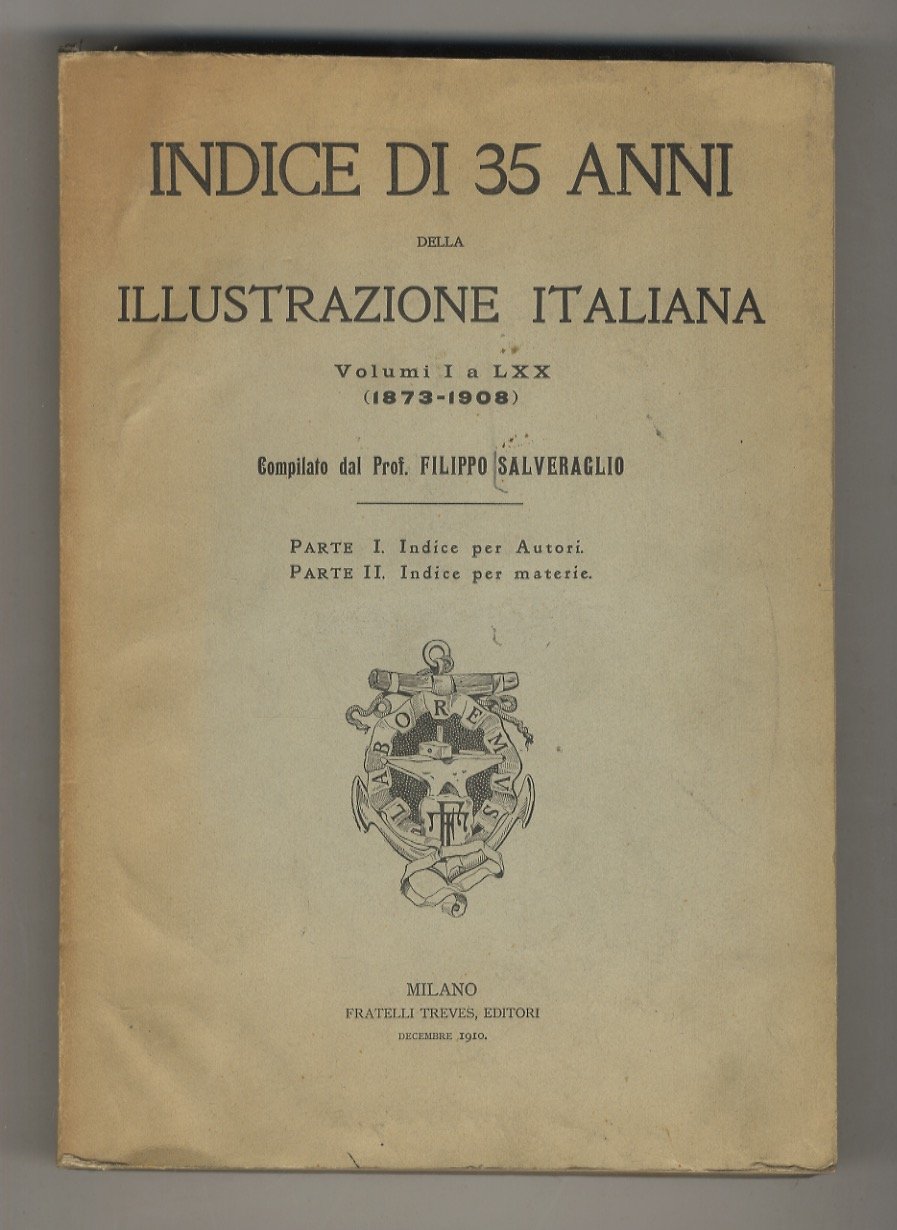 Indice di 35 anni della Illustrazione Italiana. Volumi I a … | Immagine principale
