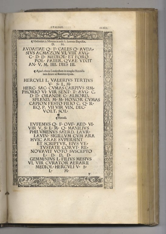 Inscriptiones sacrosanctae vetustatis non illae quidem Romanae sed totius fere …