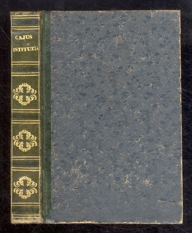 Instituzioni di Gajus commentarj quattro. Testo, versione, e note con …