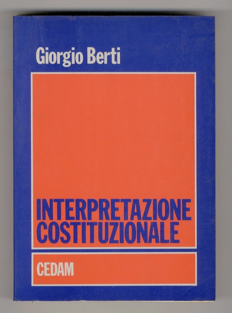 Interpretazione costituzionale.