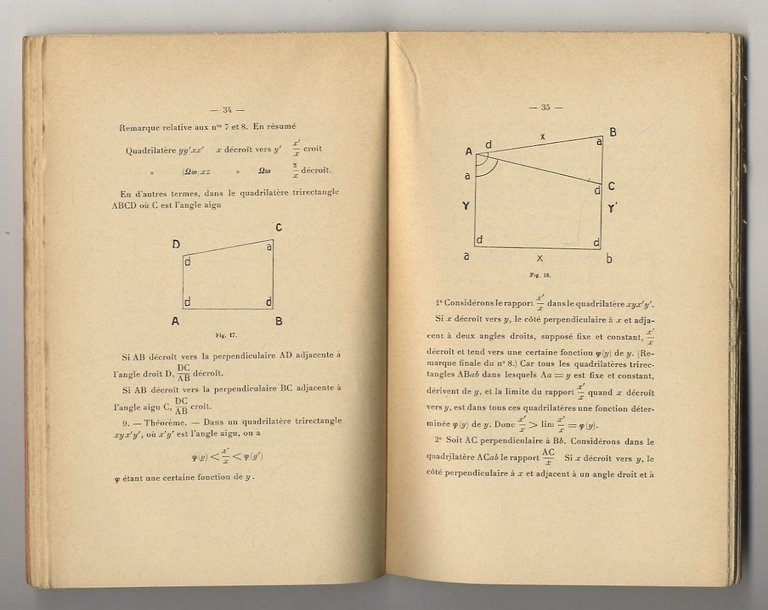 Introduction élémentaire a la Géometrie Lobatschewskienne. Nouveau tirage. Avant propos …