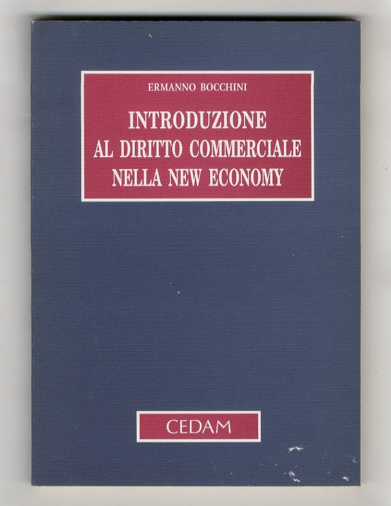 Introduzione al diritto commerciale nella New Economy.