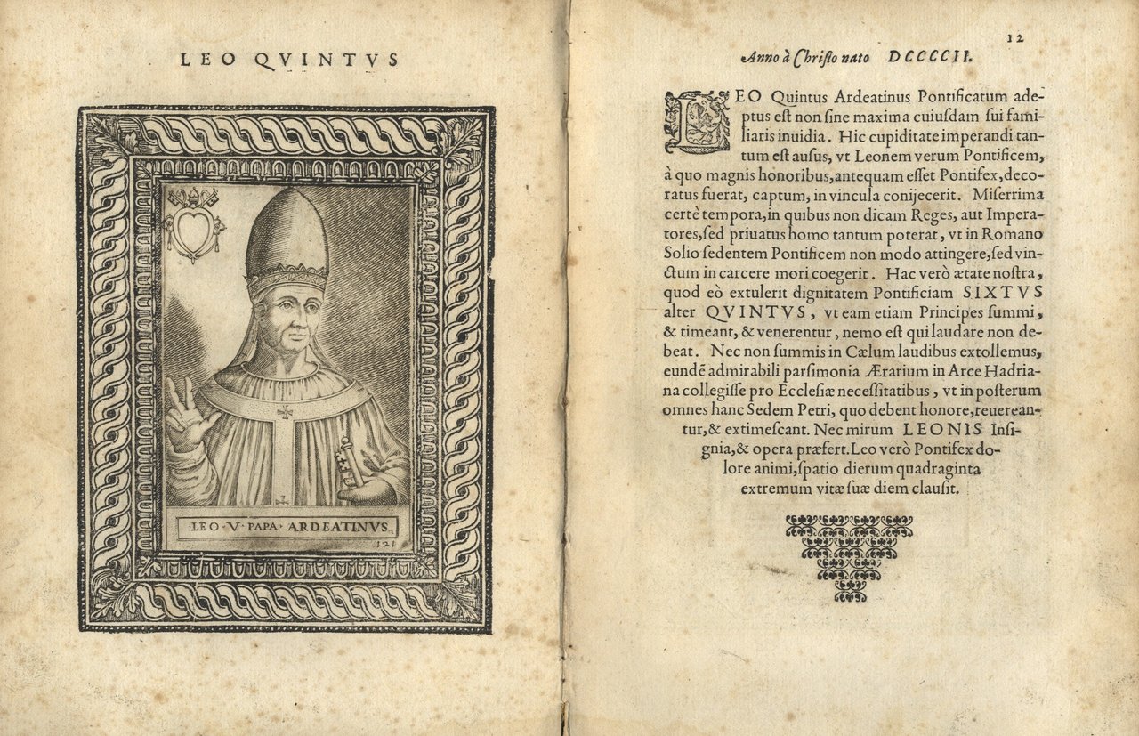 Invicti quinarii numeri series quae summatim a superioribus pontificibus et …