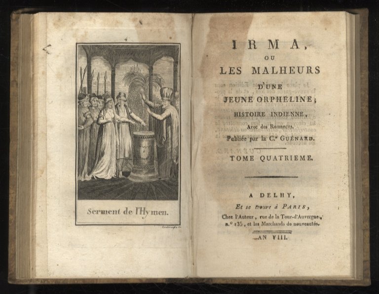 Irma, ou Les malheurs d'une jeune orpheline; histoire indienne, avec …