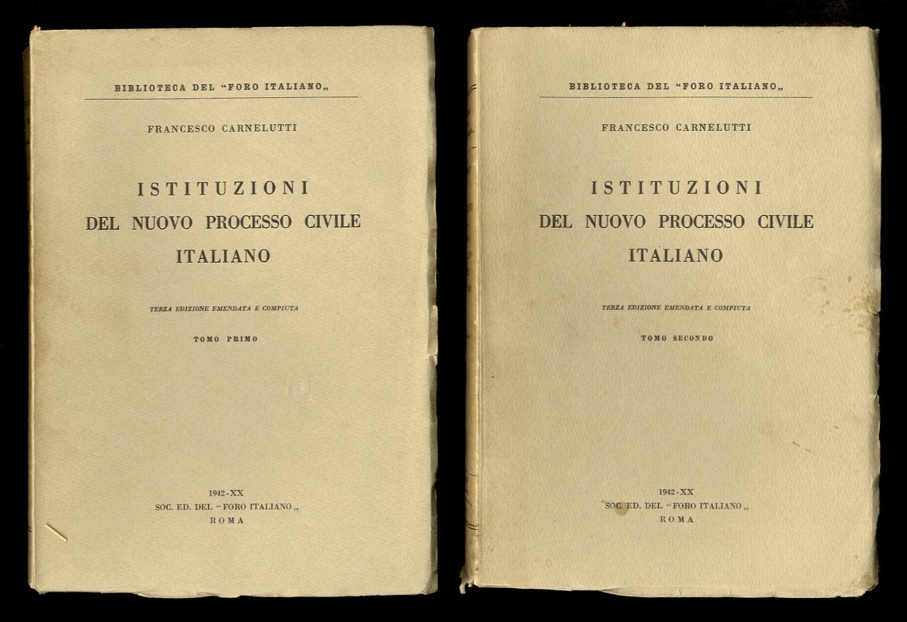 Istituzioni del nuovo processo civile italiano. Terza edizione emendata e …