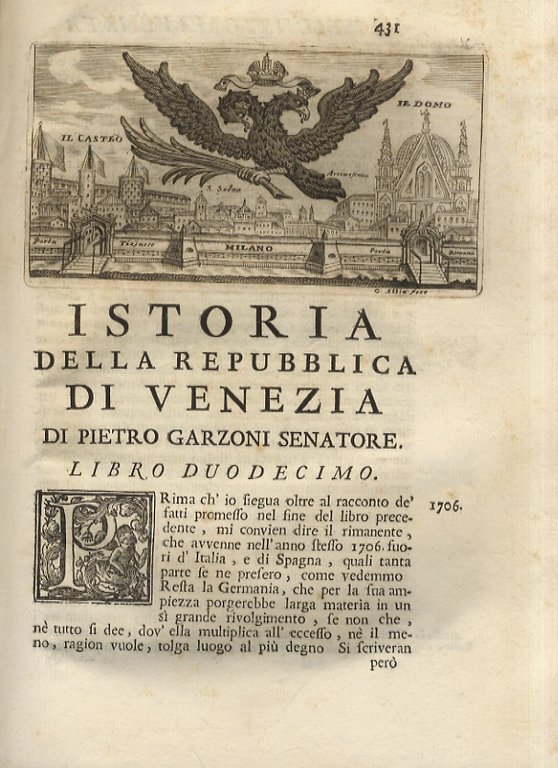 Istoria della Repubblica di Venezia. Ove insieme narrasi la Guerra …