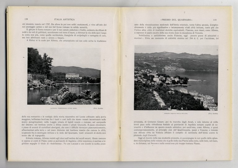 Istria e Quarnaro. Con 177 illustrazioni e 2 tavole.