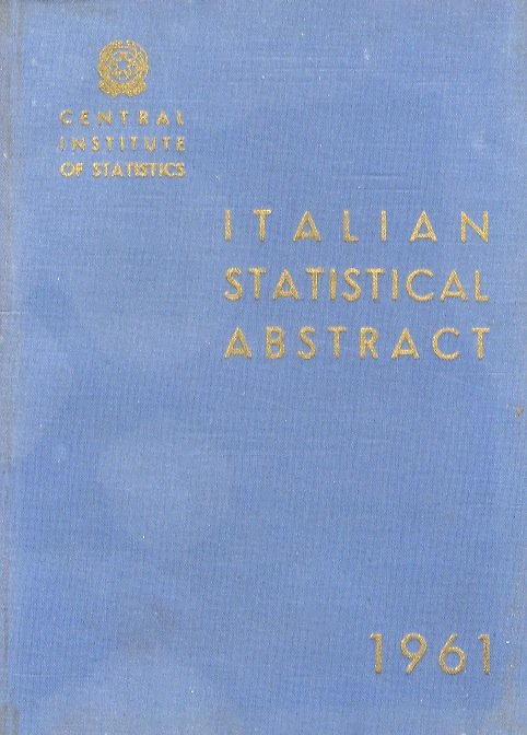Italian statistical abstract. 1961.