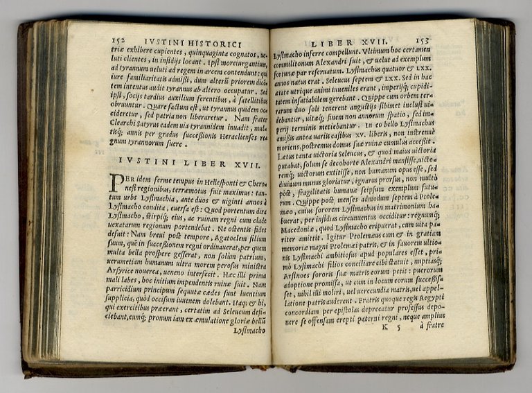 Iustini Ex Trogi Pompeii Historiis externis libri XLIIII His accessit …