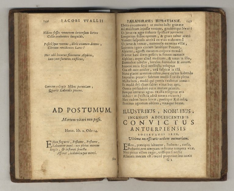 Jacobi Wallii e Societate Jesu Poematum libri novem. Editio nova …
