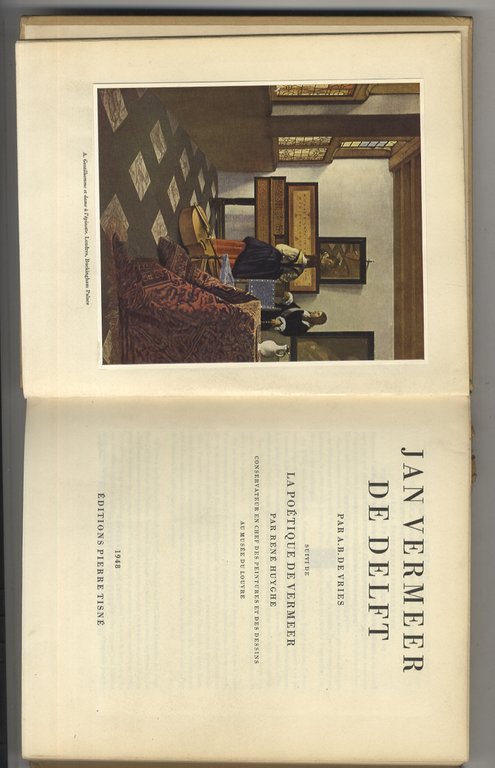 Jan Vermeer de Delft. Suivi de la poétique de Vermeer …