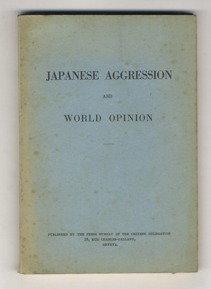 JAPANESE aggression and World Opinion (July 7 to October 7, … | Immagine principale