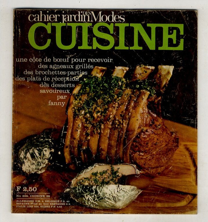 Jardin des Modes: Cahier Cuisine 28. N° 239 - Avril. | Immagine Gallery 2