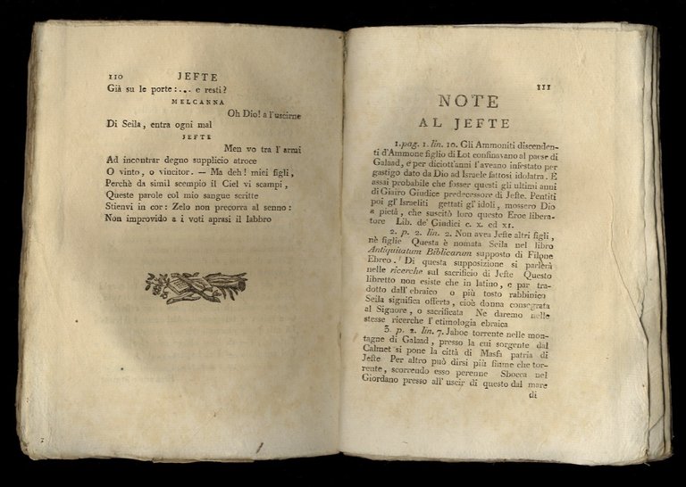 Jefte. Tragedia con note e con ricerche sulla morale delle …