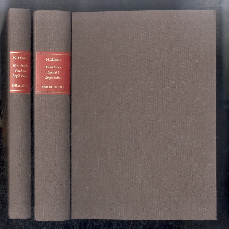 Kant-Index. Band 6: Stellenindex und Konkordanz zur “Logik Pölitz” Erstellt …