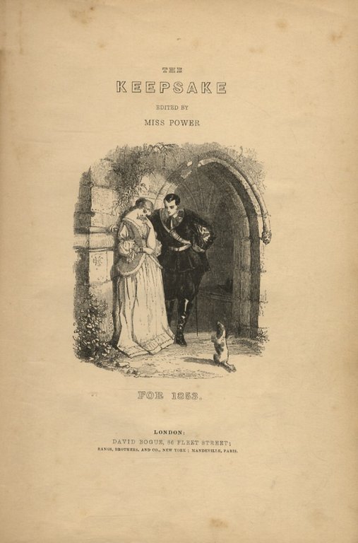 KEEPSAKE (THE) 1853. Edited by Miss Power. With beautifully finished …