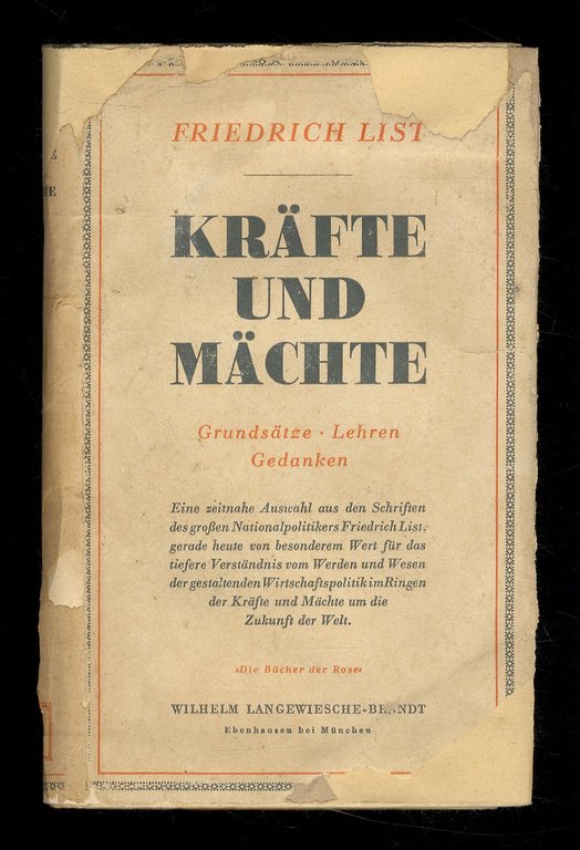 Kräfte und Mächte. Grundsätze - Lehren - Gedanken. Aus seinen …