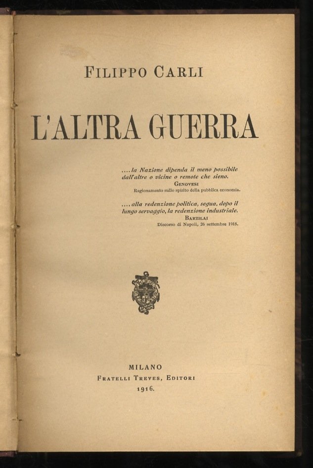 L'altra guerra.