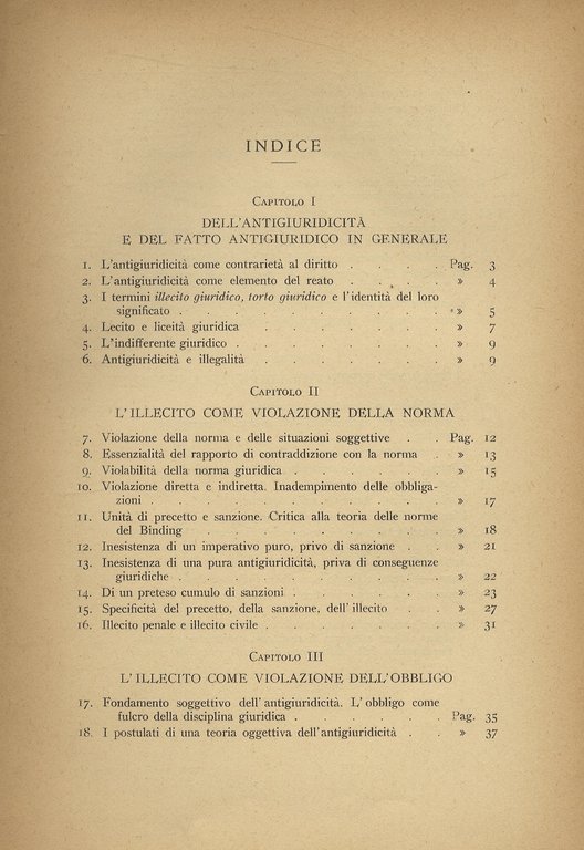 L'antigiuridicità. Seconda edizione riveduta.
