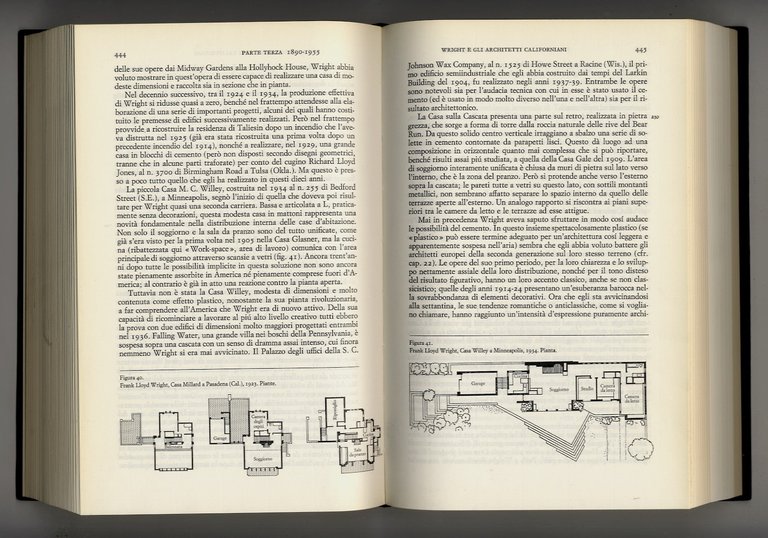 L'architettura dell'Ottocento e del Novecento.
