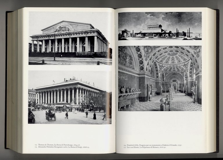 L'architettura dell'Ottocento e del Novecento.