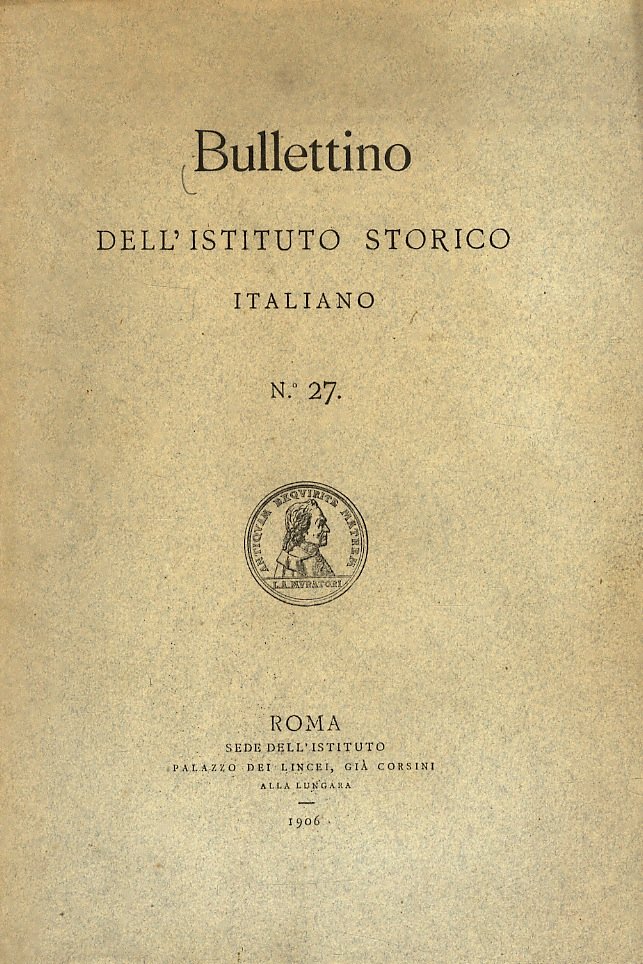 L'archivio della cattedrale di Viterbo [in:] Bullettino dell'Istituto Storico Italiano. …