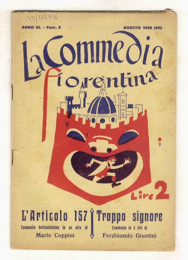 L'articolo 157. Commedia brillantissima in un atto. [Segue:] GIUNTINI Ferdinando. …