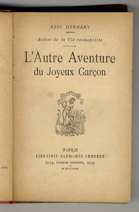 L'Autre Aventure du Joyeux Garçon.