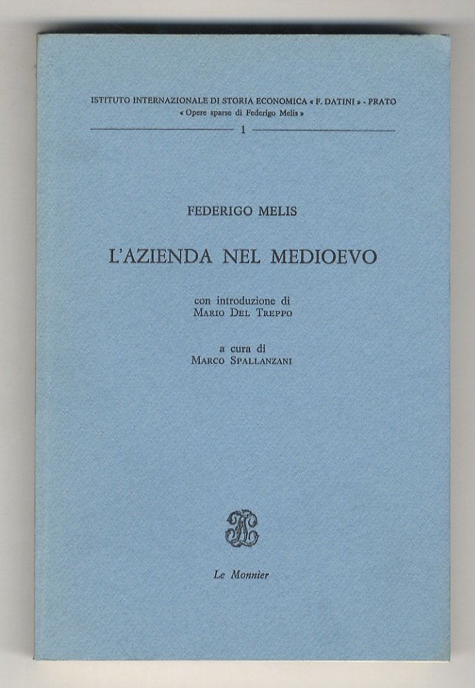 L'azienda nel Medioevo. Con introduzione di Mario Del Treppo. A … | Immagine principale
