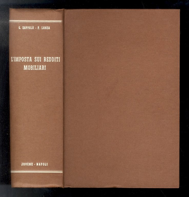 L'imposta sui redditi mobiliari. Accertamento, esenzioni, contenzioso.