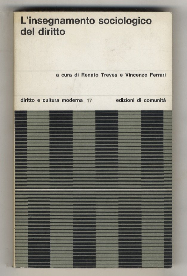 L'insegnamento sociologico del diritto.