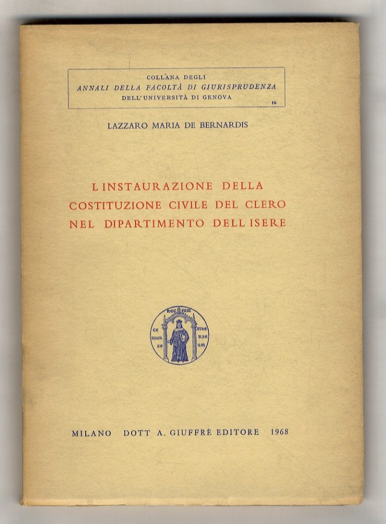 L'instaurazione della costituzione civile del clero nel dipartimento dell'Isere.