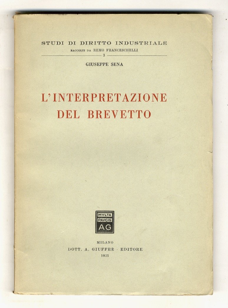 L'interpretazione del brevetto.