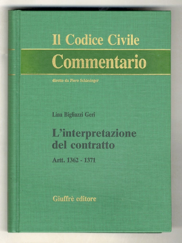 L'interpretazione del contratto. Artt. 1362-1371. | Immagine principale