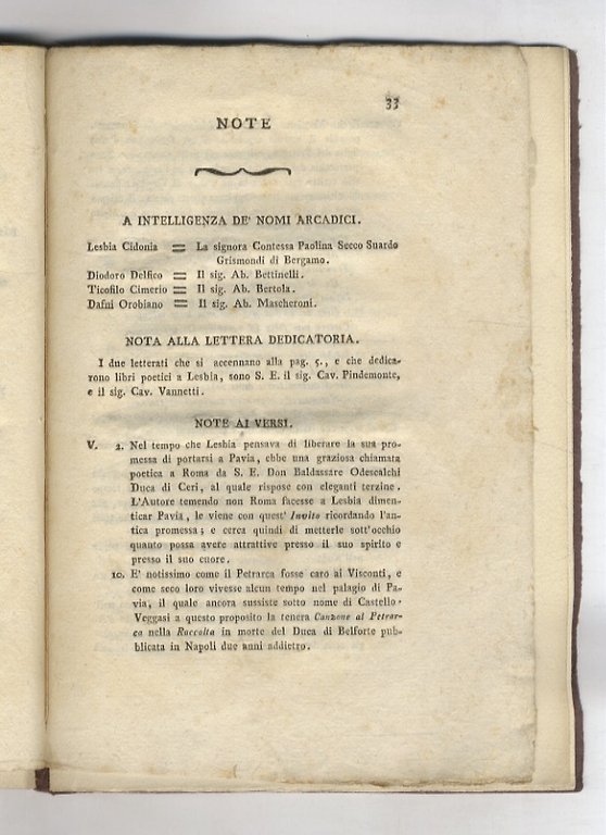 L'invito. Versi sciolti di Dafni Orobiano a Lesbia Cidonia. Nuova …