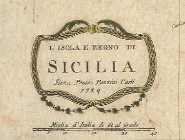 L'isola e Regno di Sicilia.