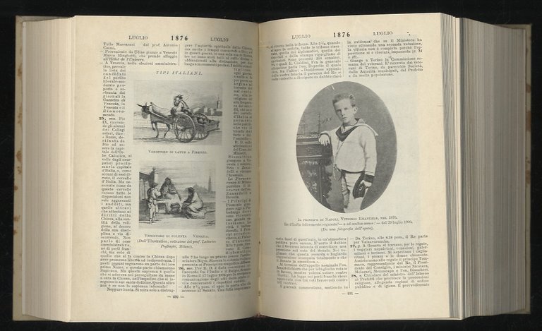 L'Italia nei cento anni del secolo XIX. Giorno per giorno …