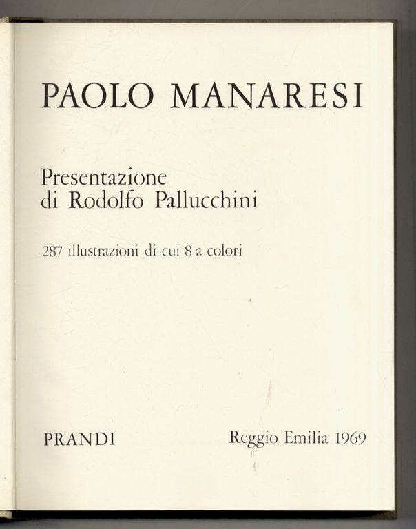 L'opera grafica di Paolo Manaresi. | Immagine Gallery 2