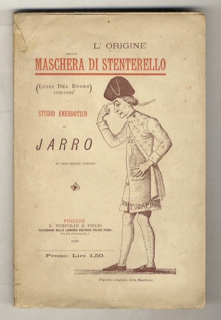 L'Origine della Maschera di Stenterello (Luigi Del Buono, 1751-1832). Studio … | Immagine principale