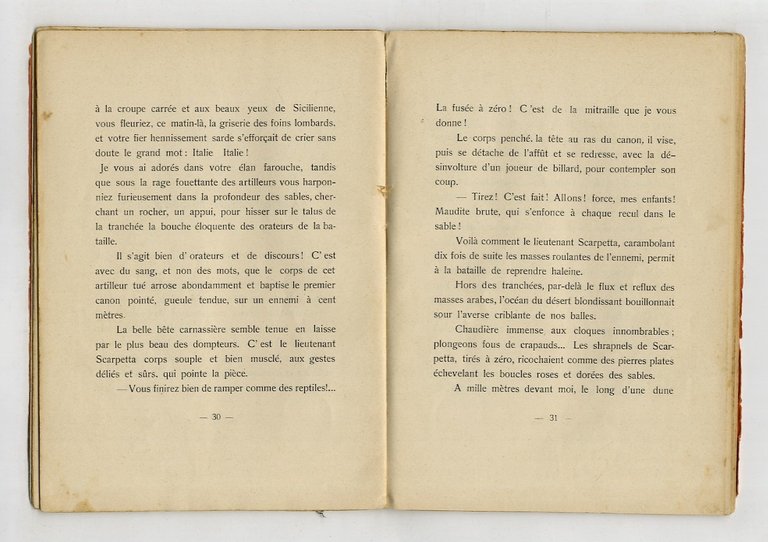 La Bataille de Tripoli. (26 octobre 1911). Vécue et chantée …